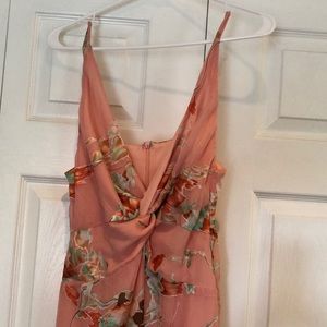 NWT Topshop Floral Tea Length Dress